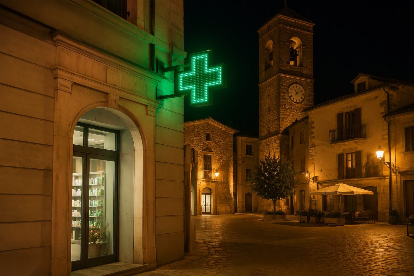 Insegne per Farmacie a Bagnolo San Vito — lavoro di Insegne Mantova